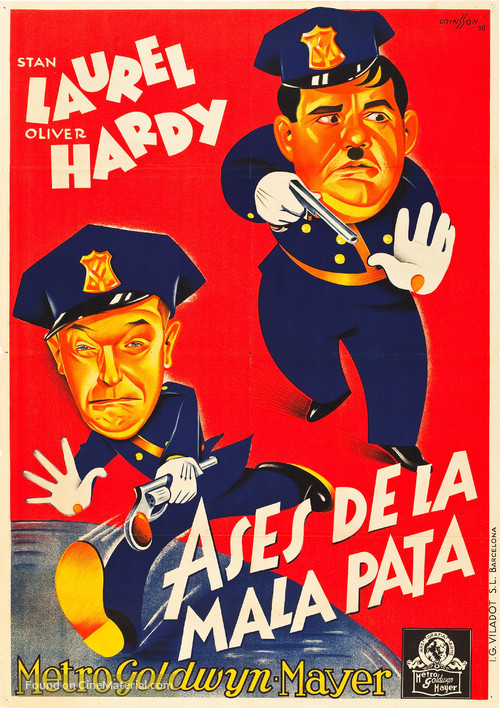 The Midnight Patrol - Spanish Movie Poster