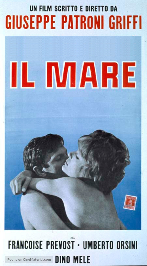 Il mare - Italian Movie Poster