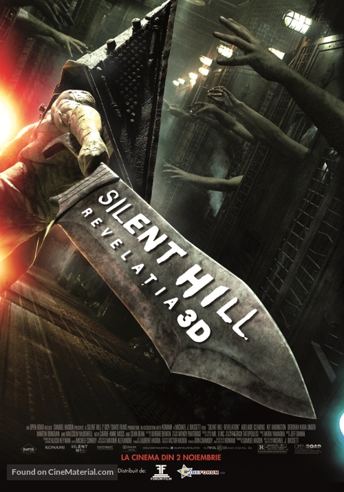 Silent Hill: Revelation 3D - Romanian Movie Poster