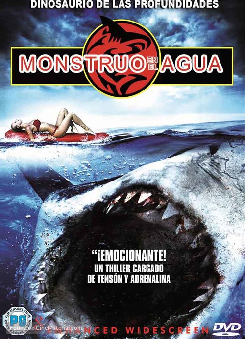 Jurassic Shark - Mexican DVD movie cover