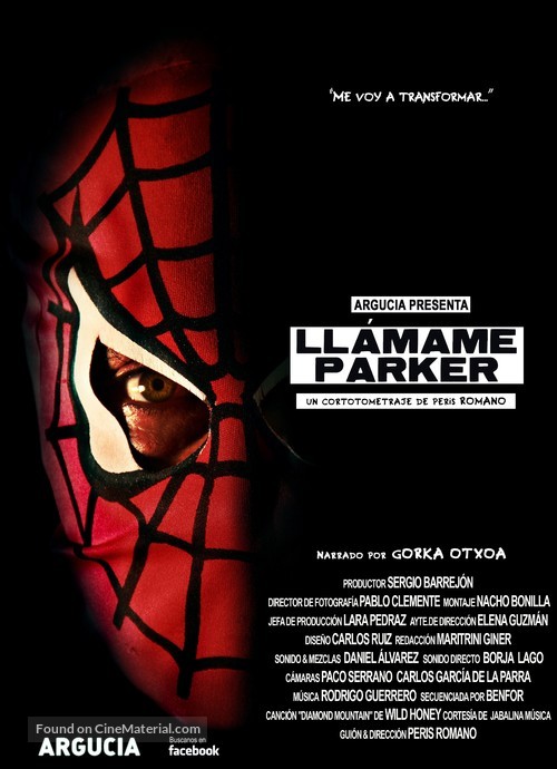 Ll&aacute;mame Parker - Movie Poster