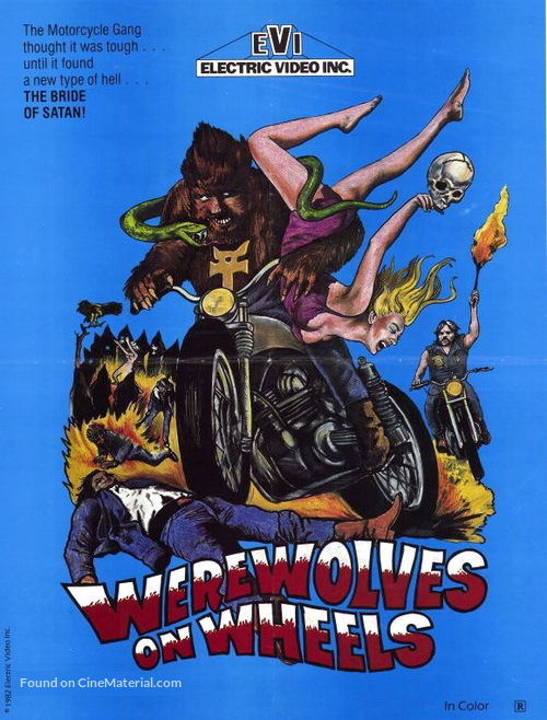 Werewolves on Wheels - Movie Cover