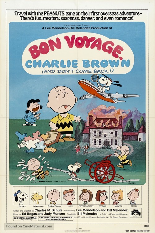 Bon Voyage, Charlie Brown (and Don&#039;t Come Back!!) - Movie Poster