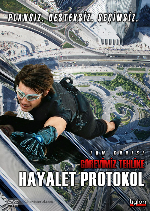 Mission: Impossible - Ghost Protocol - Turkish DVD movie cover