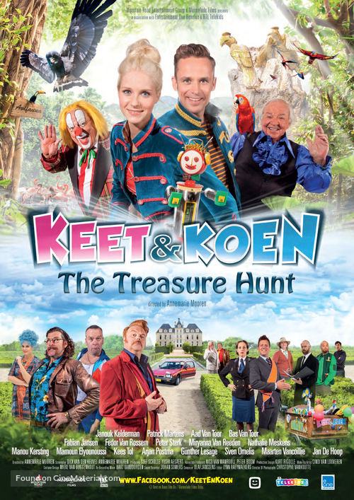 Keet &amp; Koen en de speurtocht naar Bassie &amp; Adriaan - Belgian Movie Poster