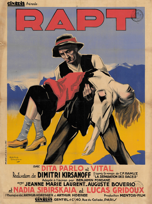 Rapt - French Movie Poster