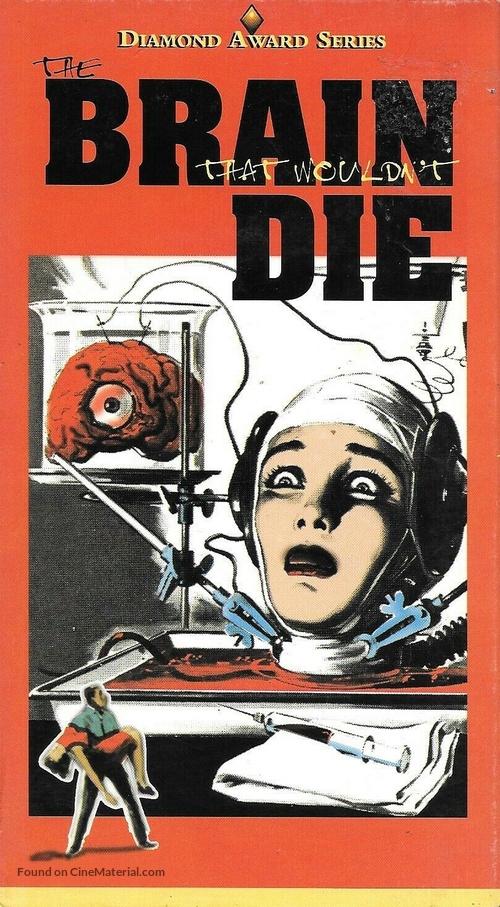 The Brain That Wouldn&#039;t Die - VHS movie cover