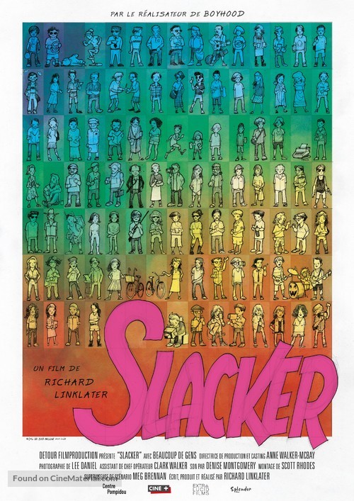 Slacker - French Re-release movie poster