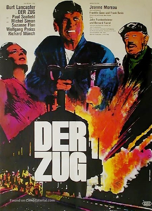 The Train - German Movie Poster