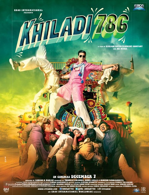 Khiladi 786 - Indian Movie Poster