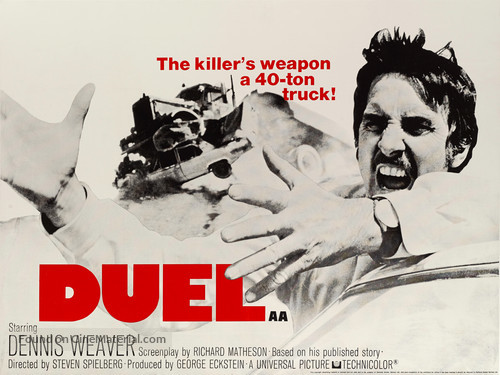 Duel - British Movie Poster