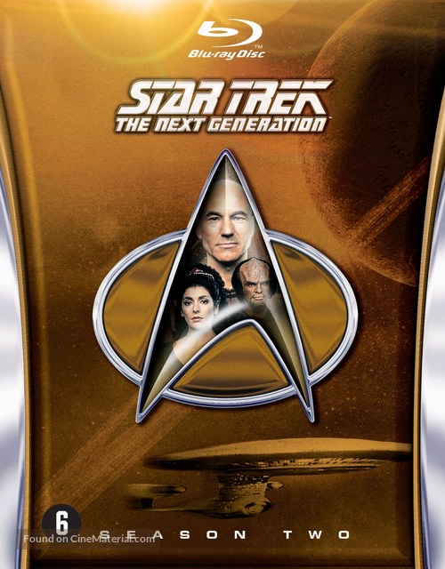 &quot;Star Trek: The Next Generation&quot; - Dutch Blu-Ray movie cover