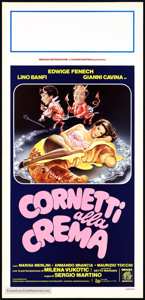 Cornetti alla crema - Italian Movie Poster