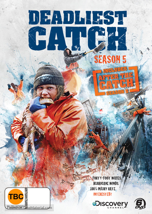 &quot;Deadliest Catch&quot; - New Zealand DVD movie cover