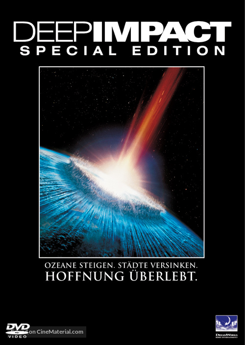 Deep Impact - German DVD movie cover