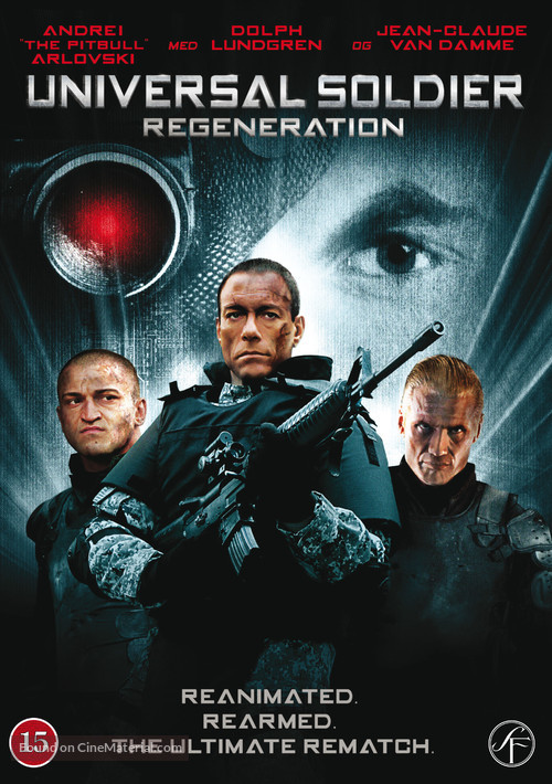 Universal Soldier: Regeneration - Danish DVD movie cover