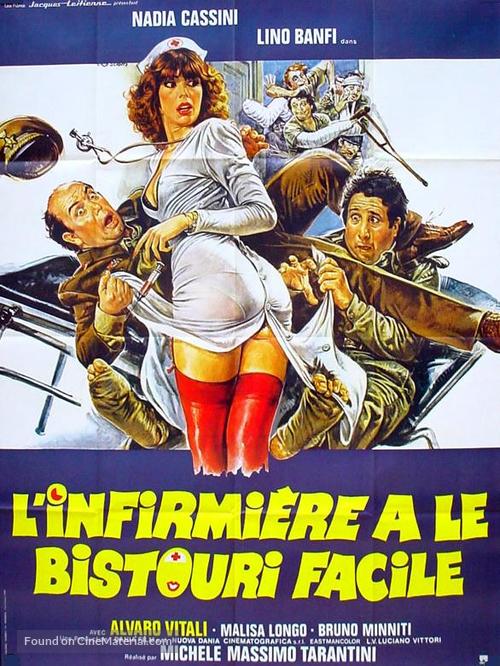 La dottoressa ci sta col colonnello - French Movie Poster