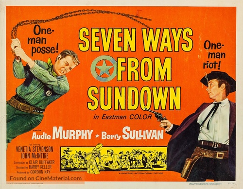 Seven Ways from Sundown - Movie Poster