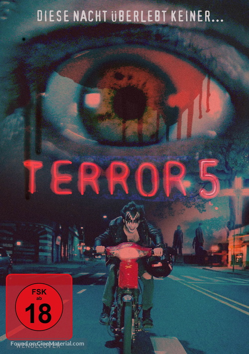 Terror 5 - German DVD movie cover