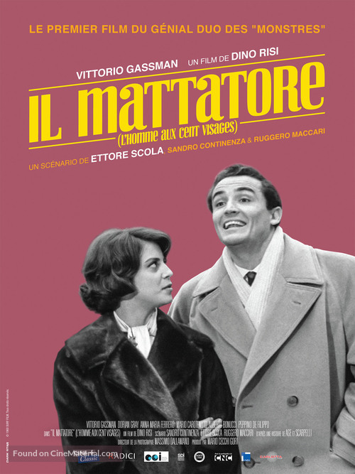 Il Mattatore - French Re-release movie poster