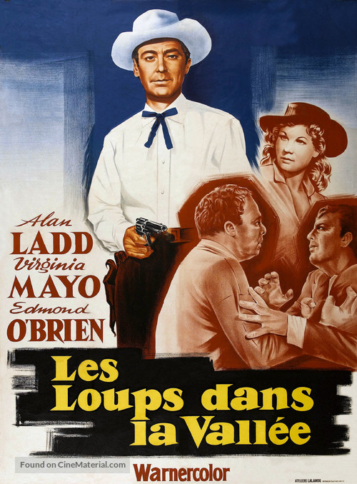The Big Land - French Movie Poster