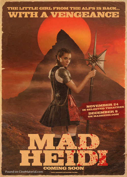 Mad Heidi - Swiss Movie Poster