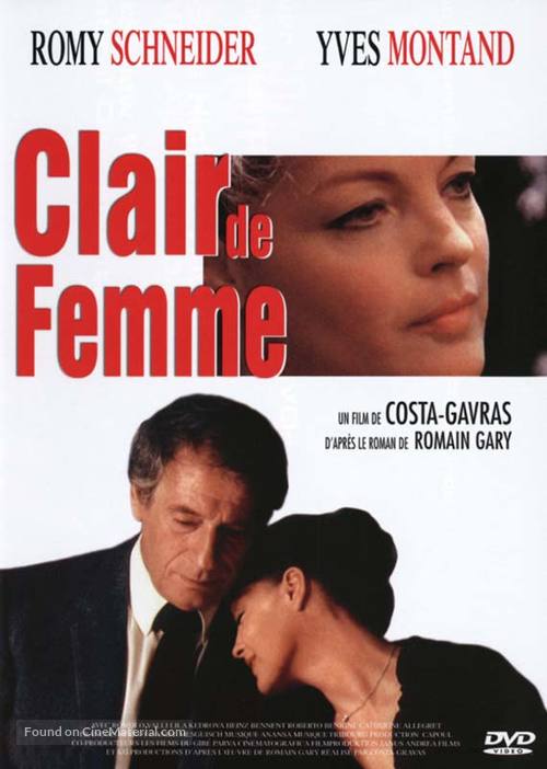 Clair de femme - French DVD movie cover