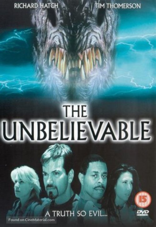 Unseen Evil - British DVD movie cover