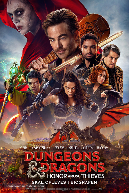 Dungeons &amp; Dragons: Honor Among Thieves - Danish Movie Poster