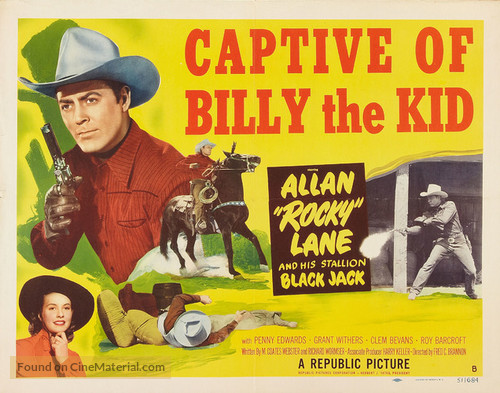 Captive of Billy the Kid - Movie Poster