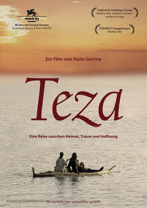 Teza - German Movie Poster