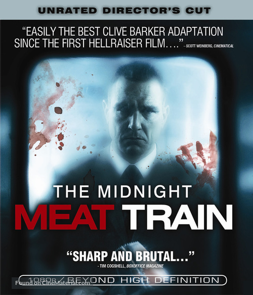 The Midnight Meat Train - Blu-Ray movie cover