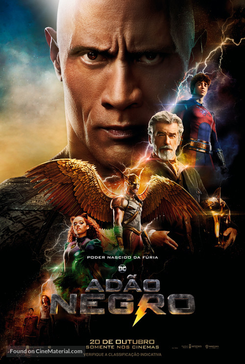 Black Adam - Brazilian Movie Poster