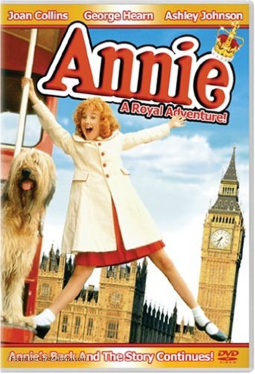 Annie: A Royal Adventure! - DVD movie cover