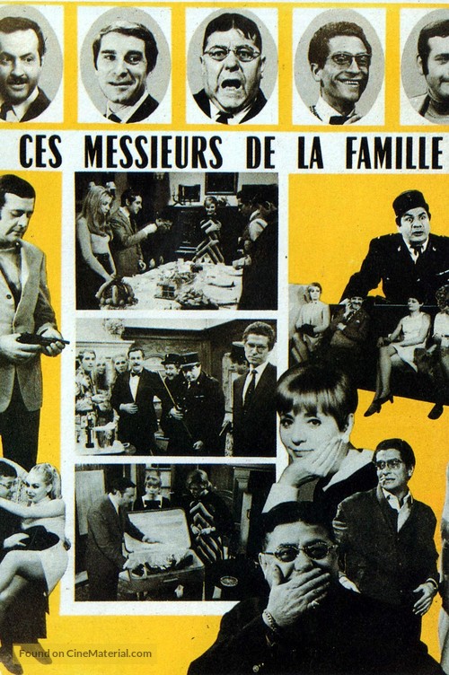 Ces messieurs de la famille - French poster