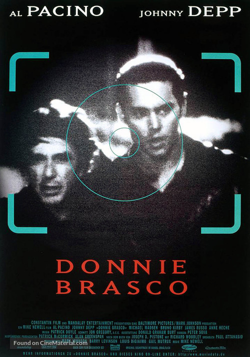 Donnie Brasco - German Movie Poster