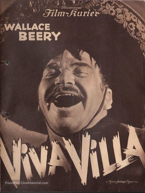Viva Villa! - German Movie Poster
