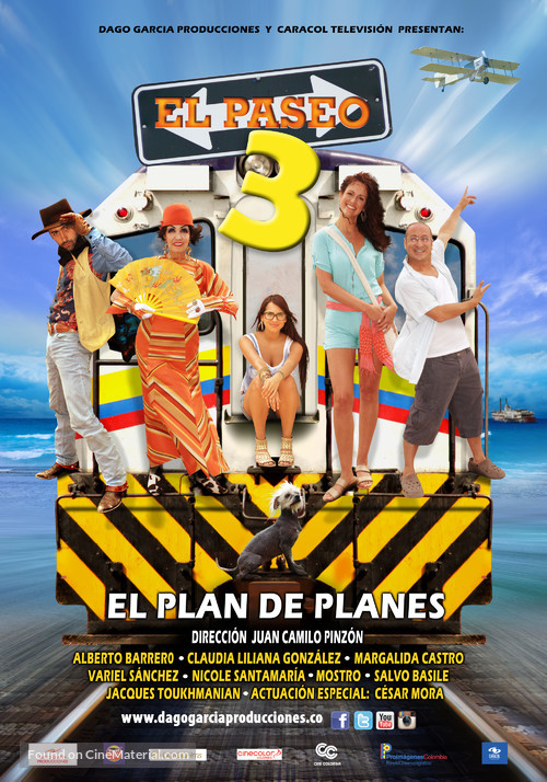 El paseo 3 - Colombian Movie Poster