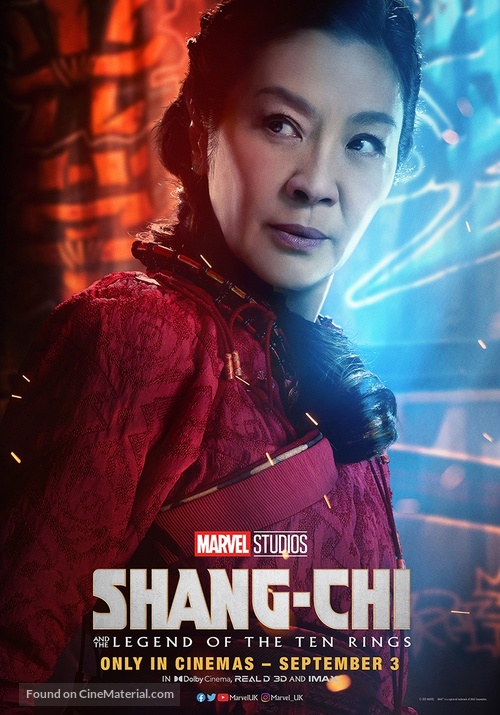 Shang-Chi and the Legend of the Ten Rings - British Movie Poster