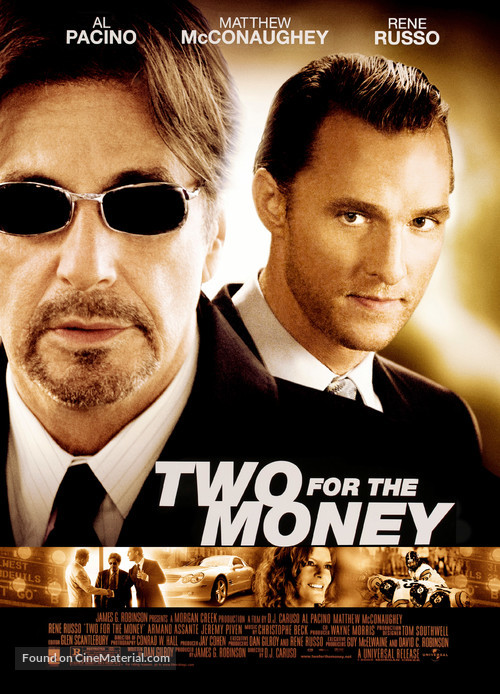 Two For The Money - Movie Poster