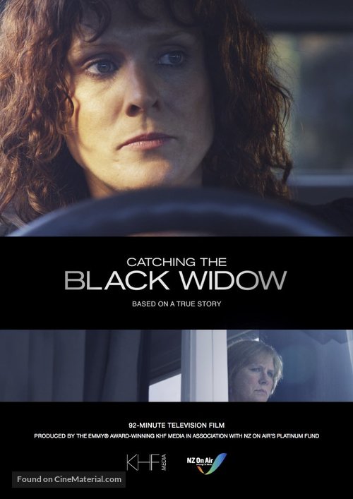 Catching the Black Widow - New Zealand Movie Poster