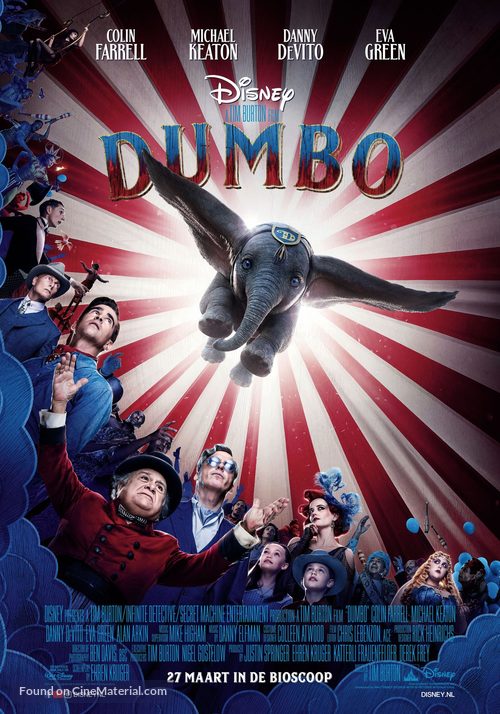 Dumbo - Dutch Movie Poster