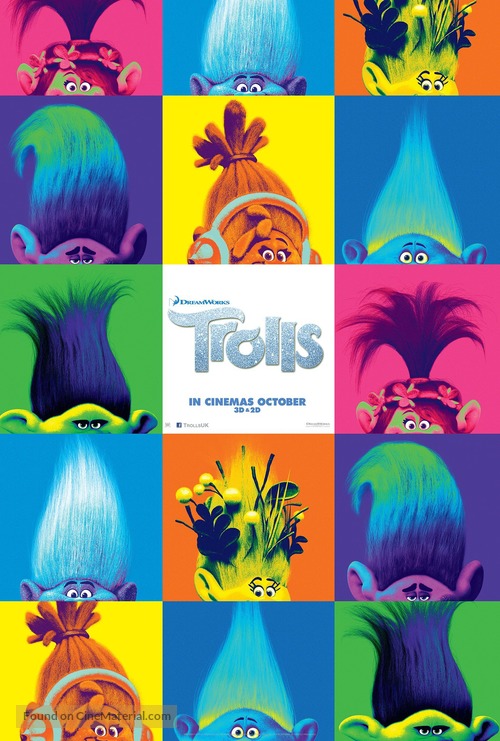 Trolls - British Movie Poster