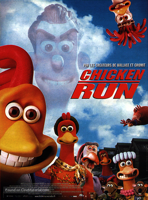 Chicken Run French movie poster