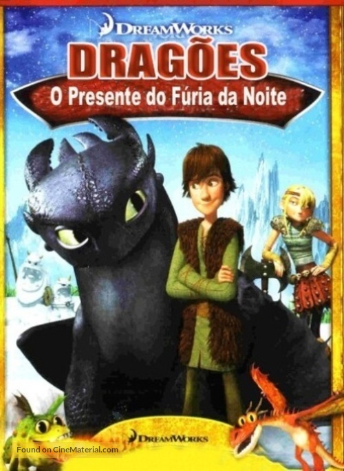 Dragons: Gift of the Night Fury - Portuguese DVD movie cover