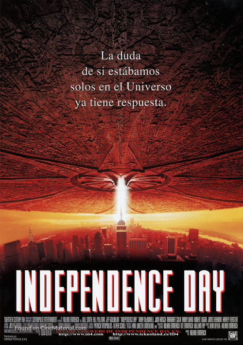 Independence Day - Spanish Movie Poster