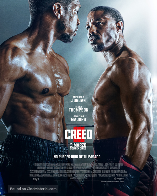 Creed III - Spanish Movie Poster