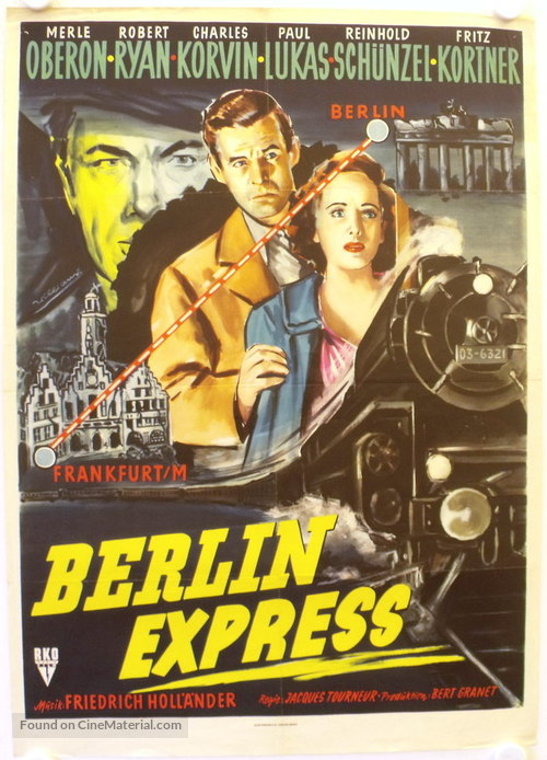 Berlin Express - German Movie Poster