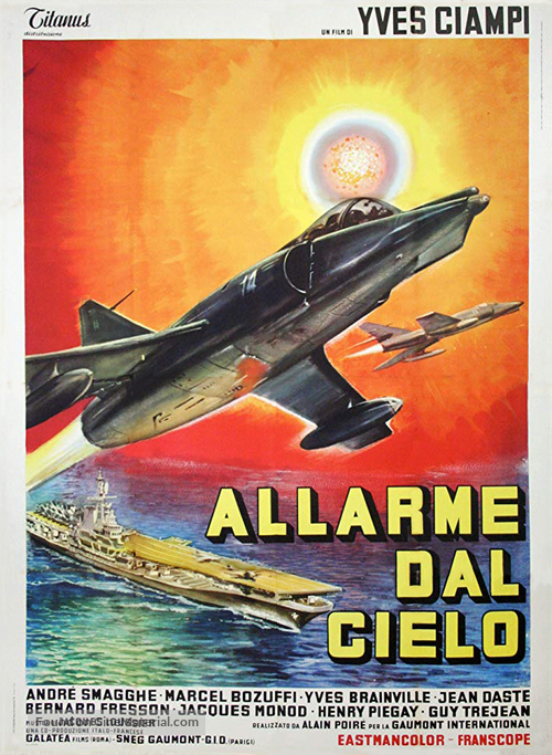 Le ciel sur la t&ecirc;te - Italian Movie Poster