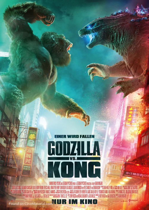 Godzilla vs. Kong - German Movie Poster